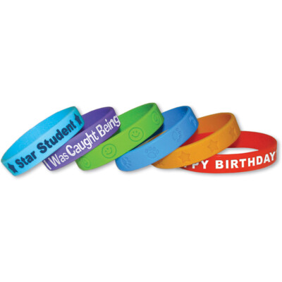 Teacher Created Resources Wristbands Valu-Pak, Pack of 24