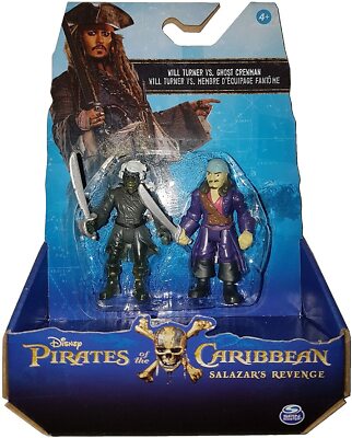 Will Turner Ghost Crewman 2-Pack Pirates of the Caribbean Figur Spin Master