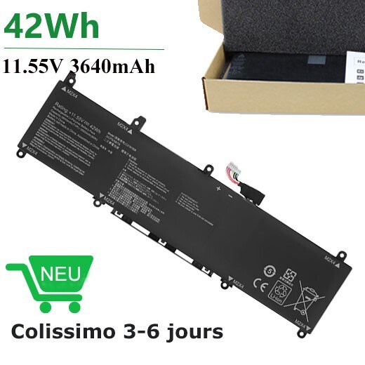 Batterie C31N1806 pour ASUS K330FA ADOL 13 idéale en voyage