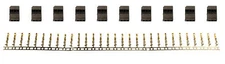 Apex RC Products Male Futaba J Style Servo Connectors - 10 Pack #1501