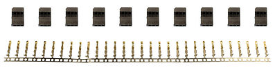 Apex RC Products Male Futaba J Style Servo Connectors - 10 Pack #1501