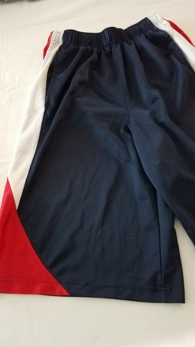 EUC Nike Boys Youth XL (13-15yrs) Basketball baggy Athletic Shorts Blue elastic - Picture 2 of 9