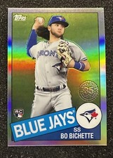 Bo Bichette 2020 Topps Refractor 1985 Retro 35th Anniversary RC Blue Jays Rookie