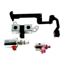 1998-04 AODE 4R70W Ford Transmission Solenoid New 4 Piece Set INCLUDES HARNESS