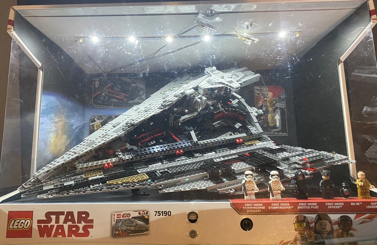 Star destroyer lego 75190 deals