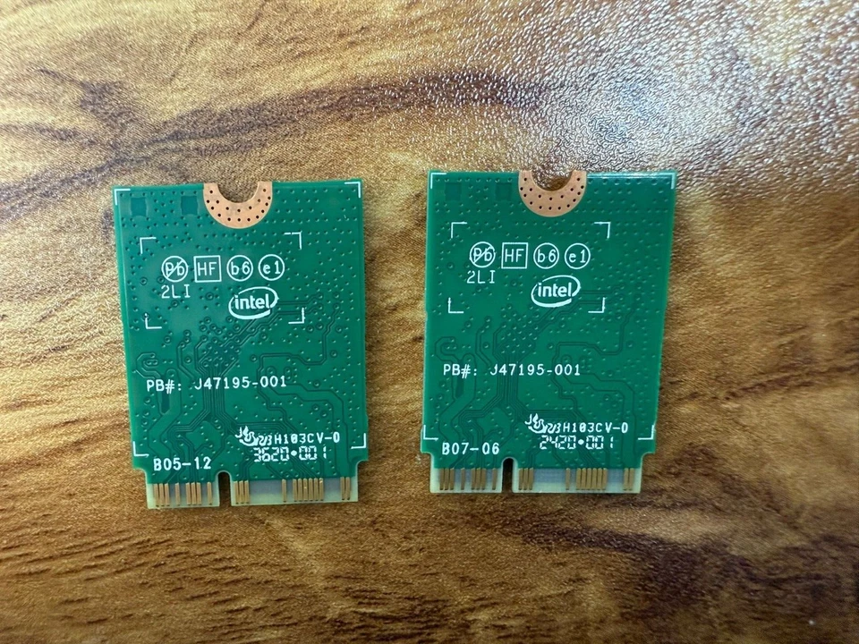 2 PACK 01AX768 Intel 9560NGW Inalámbrico-AC 9560 802.11AC WLAN PCI-Express 5.1 WiFi Foto 2 de 2