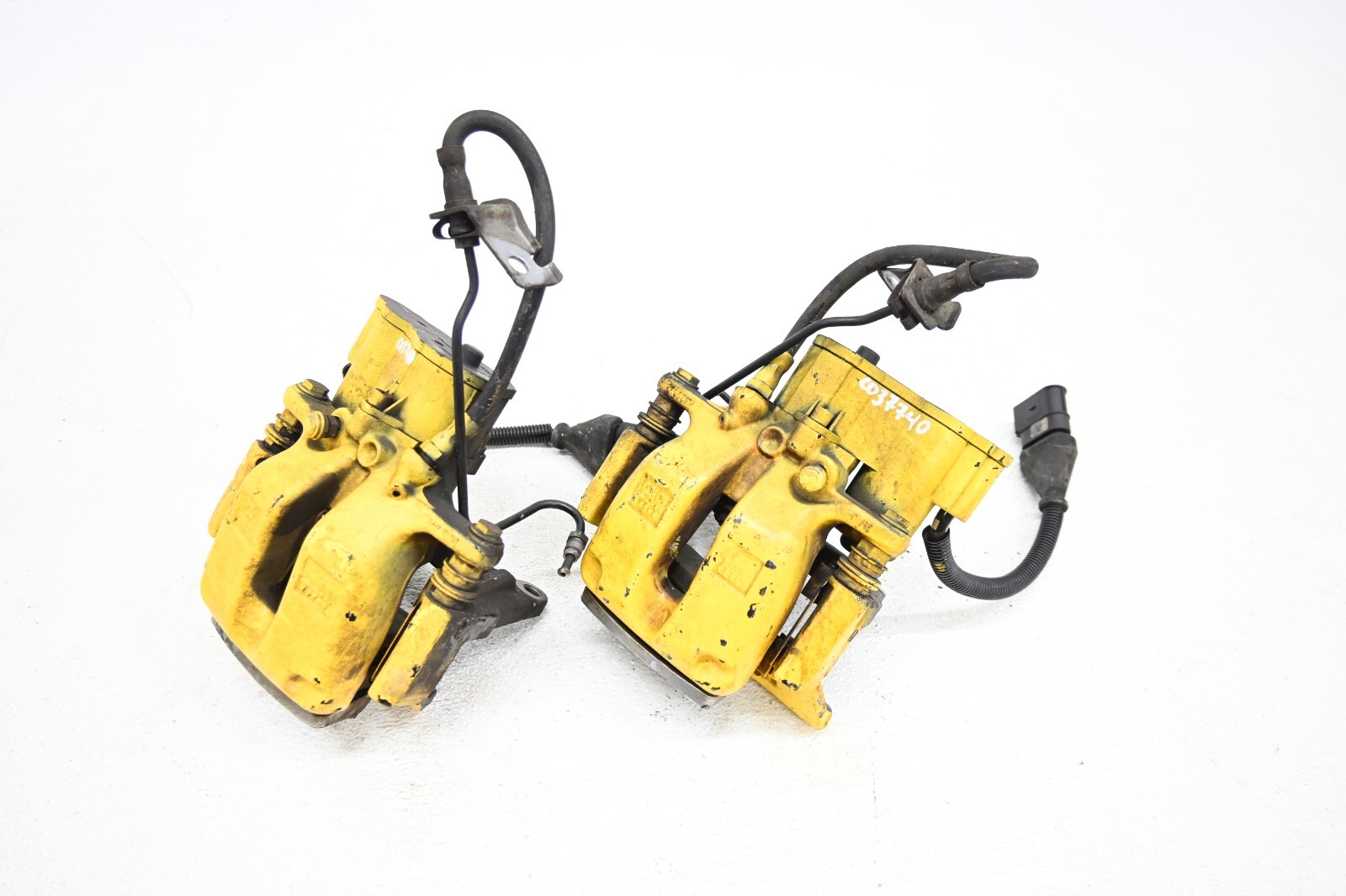 ⭐ 03-12 Bentley Continental Rear Brake Caliper Carrier Shoe Set Pair Oem