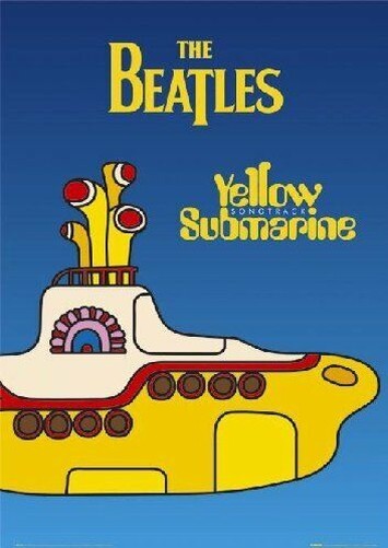 Beatles - Yellow U-boot (poster) Gb Posters