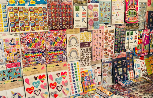 1099 Happy STICKERS ⭐️🌈🦄💗😊 Glitter Pop Up Glossy Puffy Bright Vibrant Colors - Afbeelding 1 van 23