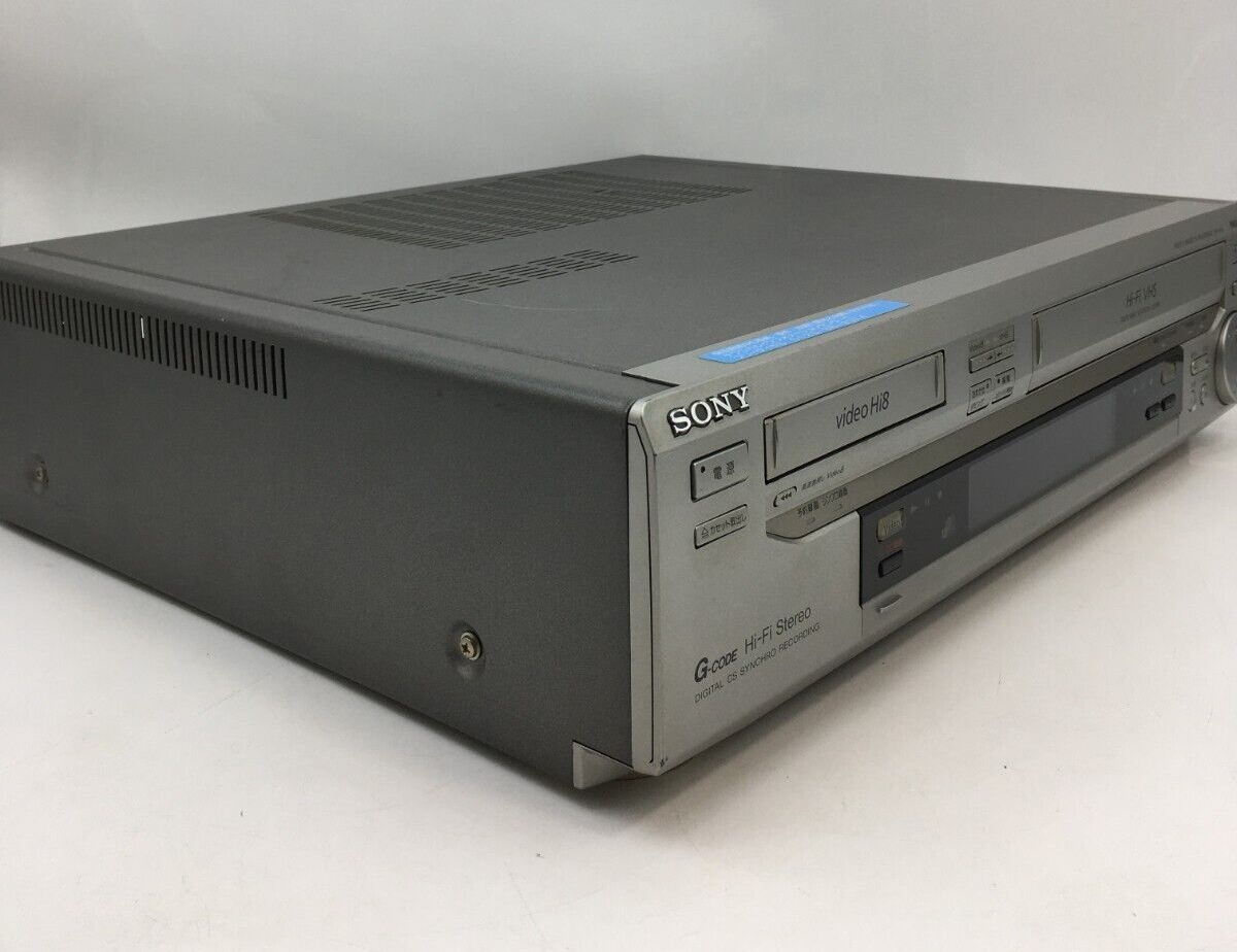 SONY WV-H6 Hi8 8mm VHS VCR W Video Deck Player Walking