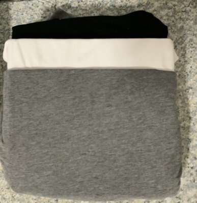  Felina Women's Modal Reversible Tank Top Black/White/Gray Medium  3 Pack