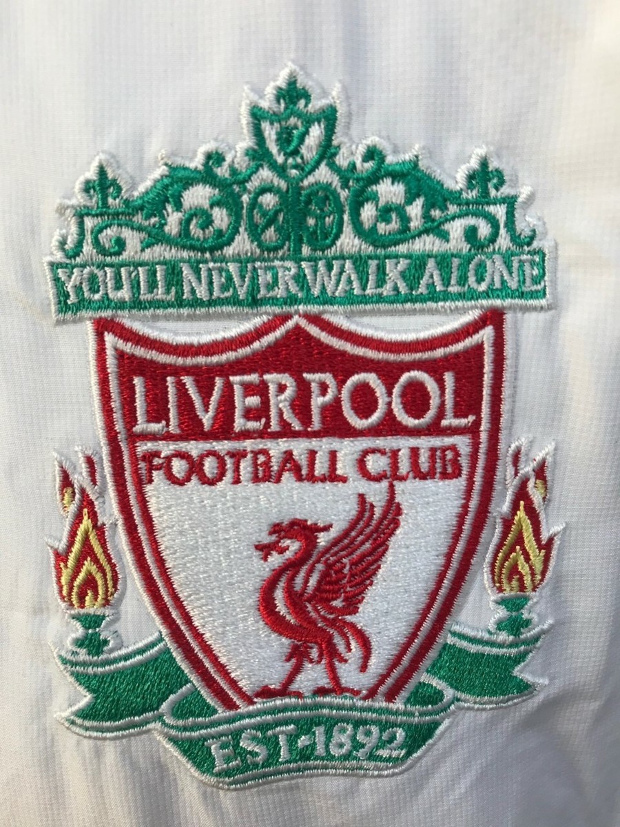 Liverpool FC ホワイト ジャージ Vintage Adidas Liverpool Football Jacket Soccer Track Top