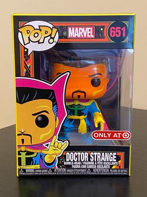 FUNKO POP 651 DOCTOR STRANGE BLACK LIGHT MARVEL TARGET EXCLUSIVE IN HAND NEW | eBay