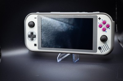 Nintendo Switch Lite 128GB Custom Retro TMR Restored 4 Games Case Charger