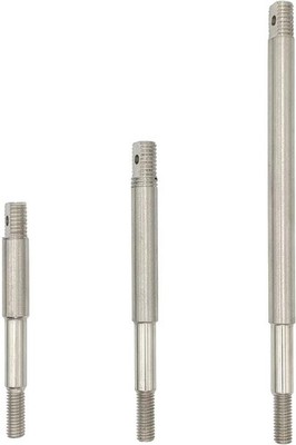 ODO LUCK 75+95+140MM Gear Shifter Adapter Set for Thrustmaster TH8A Silver 
