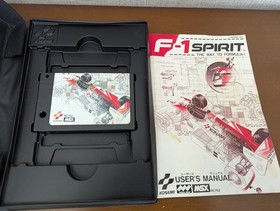 KONAMI MSX MSX2 F1 F-1 SPIRIT The Way To Formula 1 F1 JAPAN Retro Vintage Game