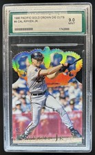 1995 Pacific Cal Ripken Jr. Gold Crown Die Cuts #4 Orioles AGS 9