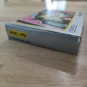 [FC] Pinball Silver Box with box theory Famicom *Inner box missing