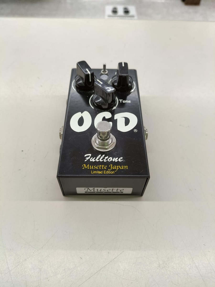 Fulltone OCD Ver1.4 Black Distortion Pedal Wide Range Dirty