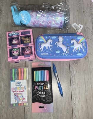   NEU   Smiggle Einhorn Hardtop Federmäppchen Mädchen Geschenkset Schreibwaren Paket