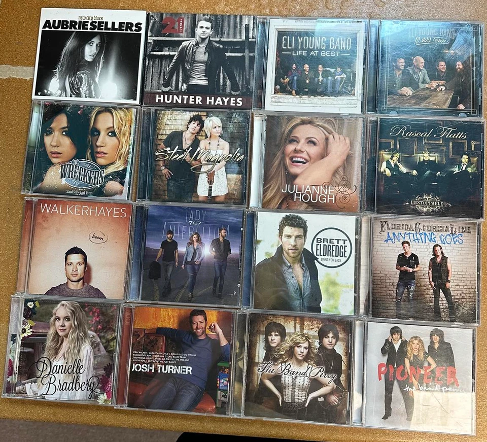 Modern /Pop Country CDs - Bundlex16 -Eli Young Band(2)/Hunter Hayes /More - Image 2 of 4