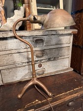 Faries tripod industrial lamp oc white brass adjustable lamp Wall Hook Intact