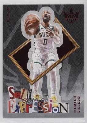 2024-25 Panini Court Kings Self Expression Ruby 105/149 Damian Lillard #1 6j0