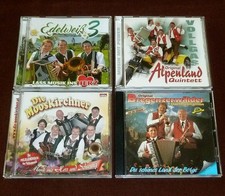4 CD VOLKSMUSIK (5) Edelweiß 3 Alpenland Quintett Mooskirchner Bregenzerwälder