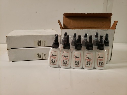 3 Packs Of 10 Kuro Sumi Tattoo Ink Snow White, 1/2oz Vegan Bottles, Best By:... - Picture 2 of 9
