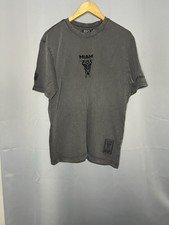 T-shirt Inter Miami CF MLS gris lavé homme petit football football graphique