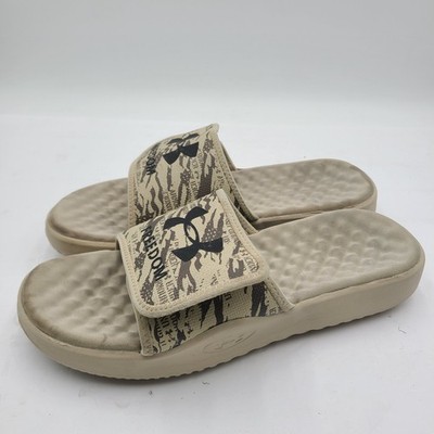 B23 Under Armour Men's Ignite Pro 8 Freedom Slides Desert Sand Men's 10