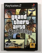 NO GAME COVER ONLY GTA Grand Theft Auto San Andreas PlayStation 2 PS2 READ
