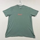 Rip Curl T Shirt Crew Neck Green Surfwear Relaxed Cotton Tee Mens Medium M