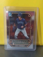 Colt Emerson 2023 Bowman Chrome Draft Picks & Prospects #DPP-17 - Seattle