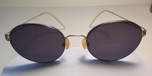 ANNE et VALENTIN occhiali sole donna da vista VINTAGE astuccio rigido originale - Foto 6 di 9