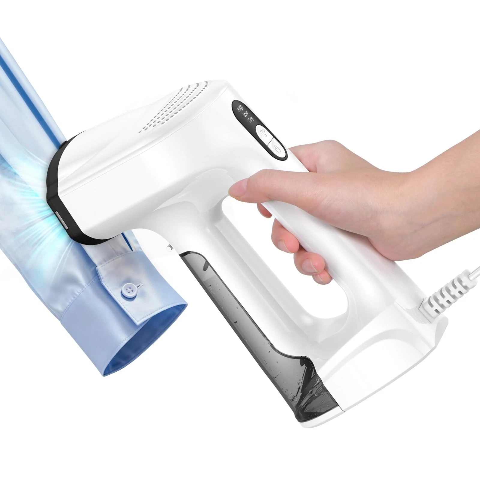 Vacuum Steamer for Clothes, 3500Pa Suction Handheld Clothes Steamer, 3 Modes,...
Opens in a new wind