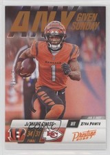 2022 Prestige Any Given Sunday Xtra Points Orange 47/75 Ja'Marr Chase #15 19b1