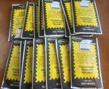 15,000 Supersafe Stamp Hinged! 15 Sealed Packs!