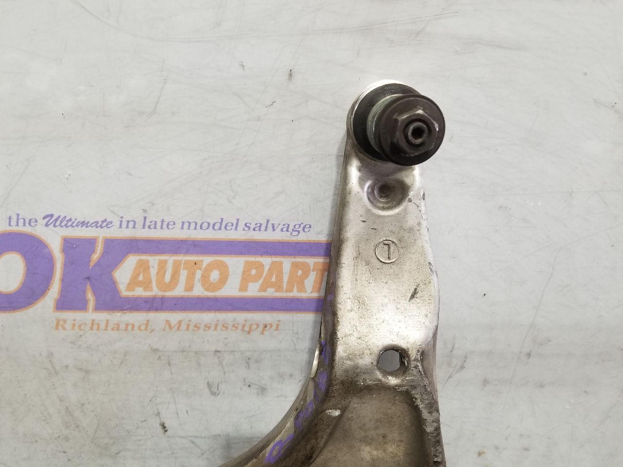 20 2020 MASERATI LEVANTE SQ4 GRANSPORT 3.0L AWD FRONT LOWER CONTROL ARM LEFT 