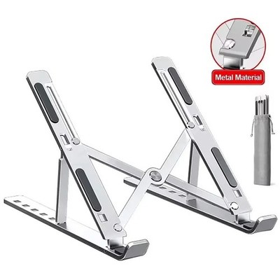 Aluminum Adjustable Laptop Stand Foldable Portable Holder MacBook Air Pro