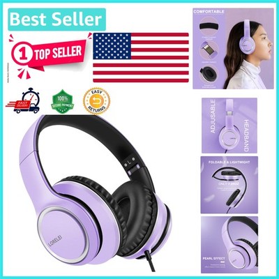 High-Definition X8 Over-Ear Headphones - Tangle-Free, Lightweight, and Stylish