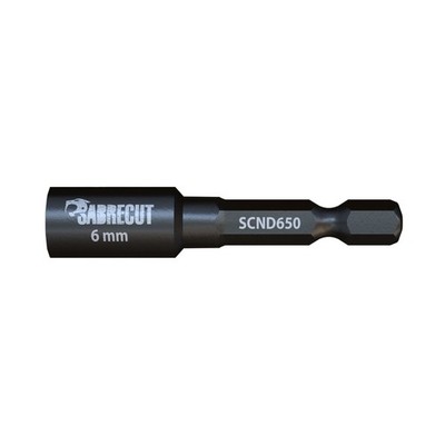 1 x 6 mm - SabreCut Mutterndreher Sechskant Schlagmutter Runner / Steckschlüssel
