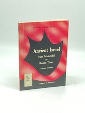 Ancient Israel From Patriarchal to Roman Times