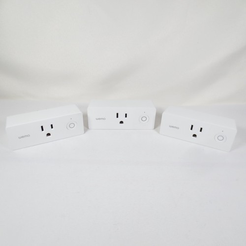 WeMo Mini Smart Plug F7C063 Lot of 3
