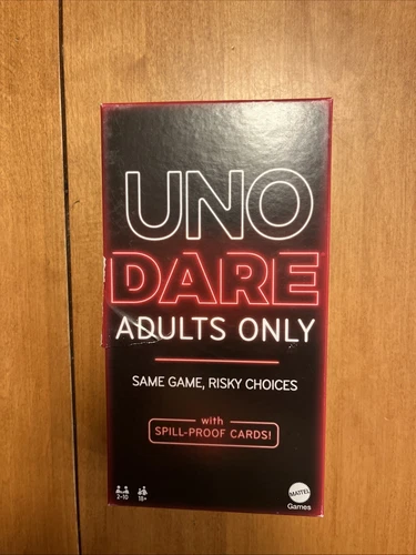 Fun UNO Dare Adults Only Card Game, 2-10 Players