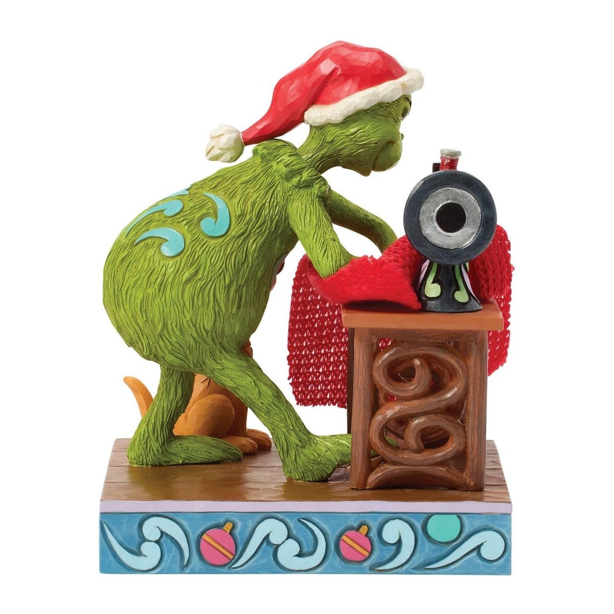 新品　Jim Shore ジムショア　グリンチ フィギュア クリスマス Jim Shore GRINCH SEWING SANTA SUIT FIGURINE 6017059 BRAND NEW | eBay