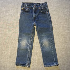 Vintage Faded 80s Little Levis Orange Tab Size 5 Kids Toddler Jeans Denim