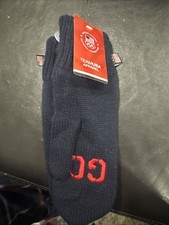 New Team USA Mittens GO USA Official Winter Olympics Navy Blue Gloves Cable Knit