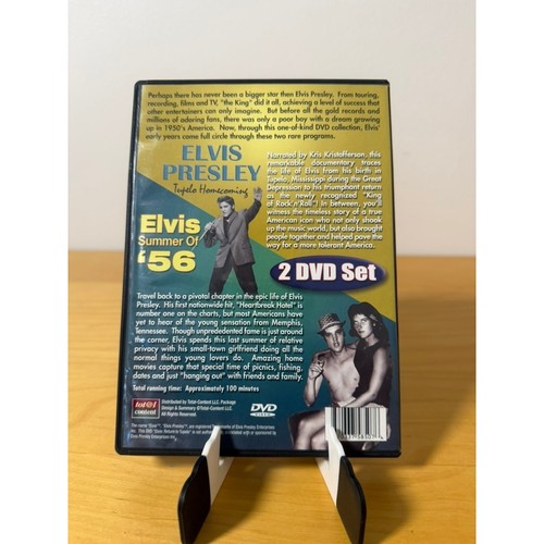 The Elvis Collection 2 DVD Set Tupelo Homecoming Summer of 56 Music Documentary