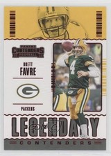 2020 Panini Contenders Legendary Contenders Ruby Brett Favre #LC-BFA HOF 1o3